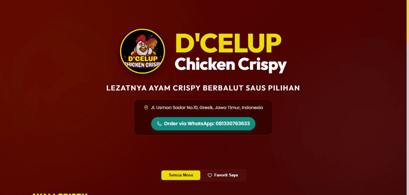 D'Celup Chicken Crispy