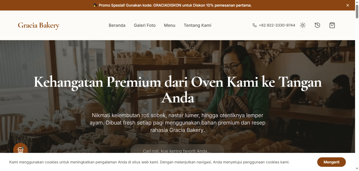 Gracia Bakery – Katalog Roti & Pastry