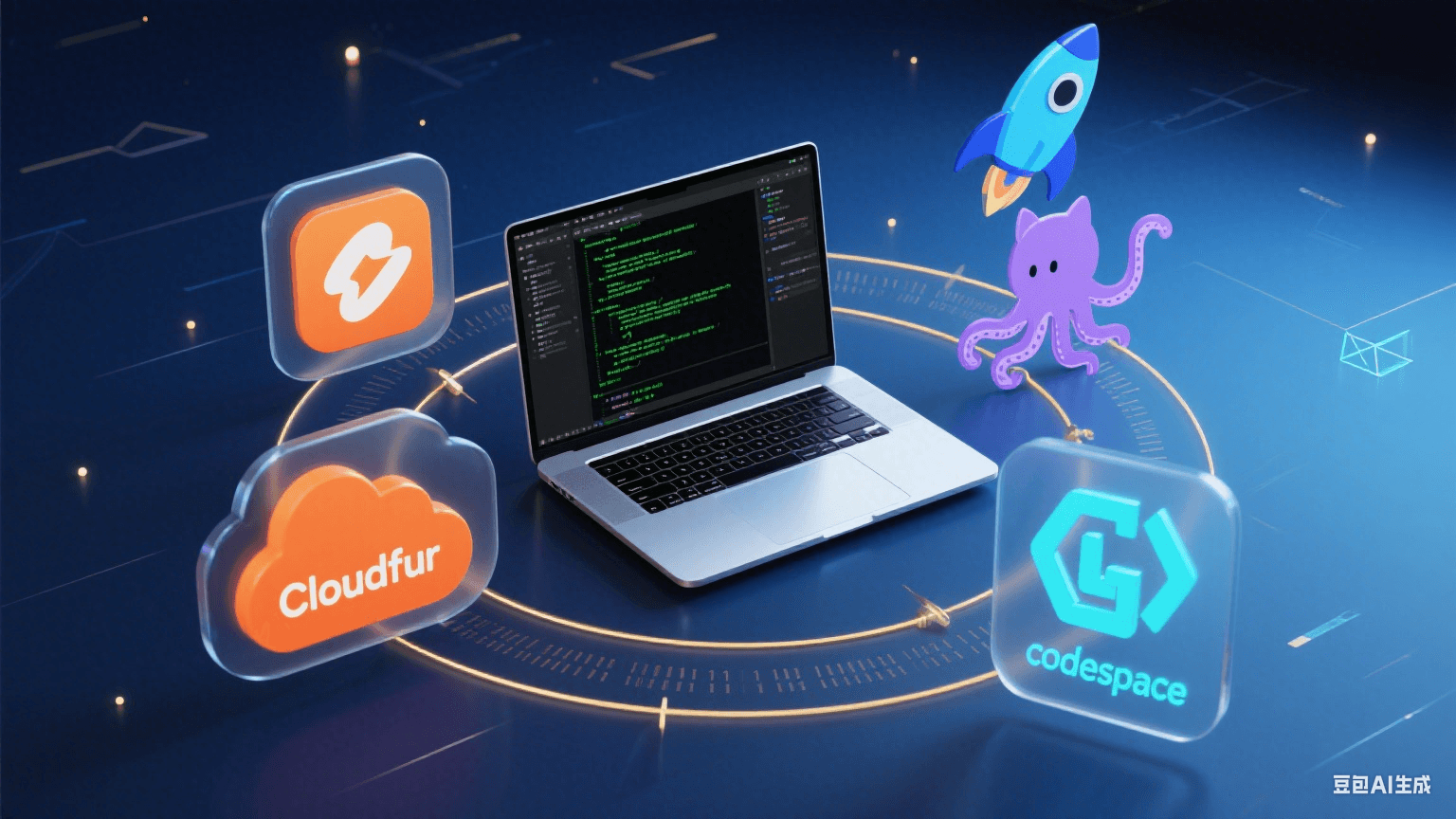 Membangun Website Profesional Menggunakan Cloudflare, GitHub & Vercel dengan Codespace