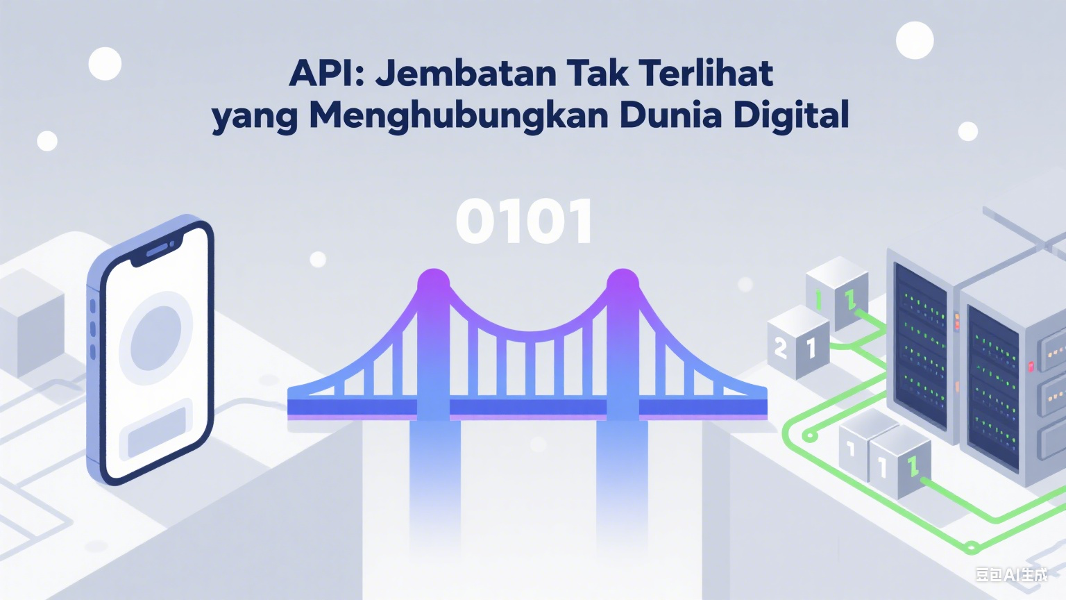 Gambar untuk API: Jembatan Tak Terlihat yang Menghubungkan Dunia Digital